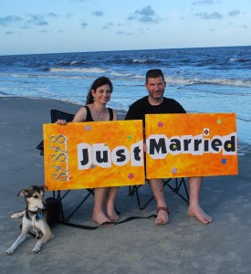 Celebrating our 5th wedding anniversary