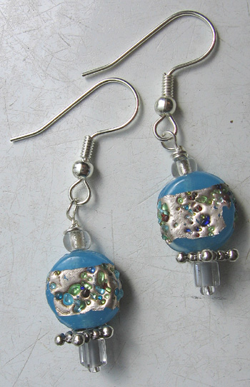 Turquoise/Silver Earrings